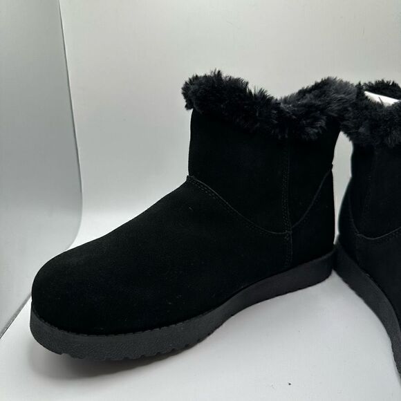 CUSHIONAIRE Cozy Boot 8 BLACK - Picture 7 of 7